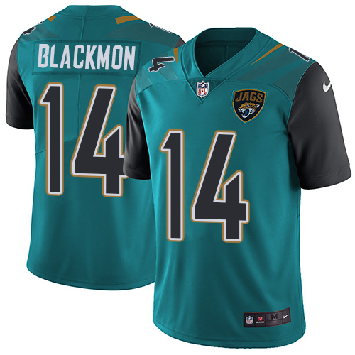 2019 Men Jacksonville Jaguars #14 Blackmon green Nike Vapor Untouchable Limited NFL Jersey